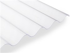 GUTTA GUTTAGLISS PVC vlnitá deska vlna 2,0*0,9m čirá, cena za m2